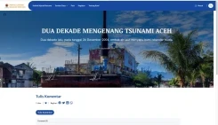 BNPB Luncurkan Story Map Mengenang 2 Dekade Tsunami Aceh dan Evolusi Penanggulangan Bencana di Indonesia